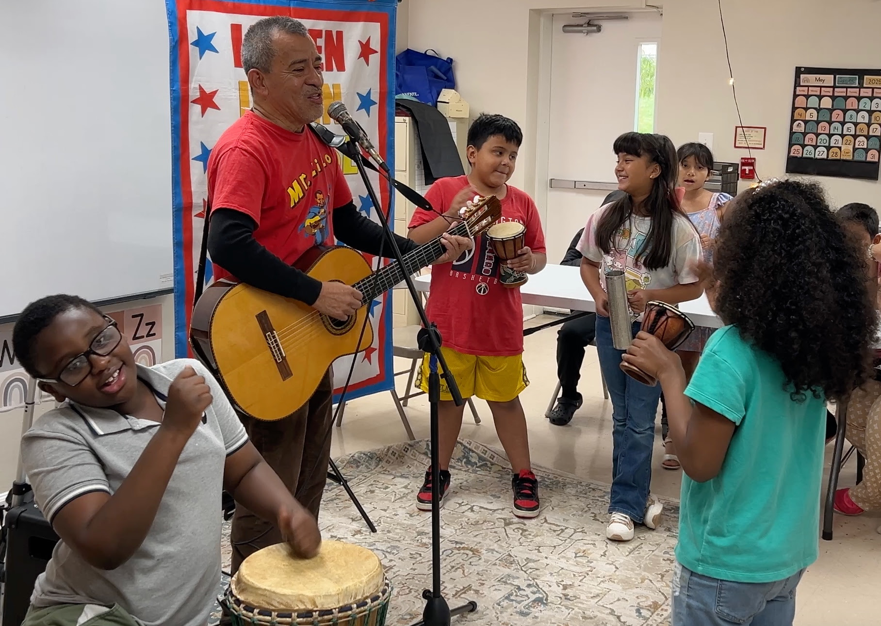 unnamed (1) Lilo Gonzalez captivated students with civics songs